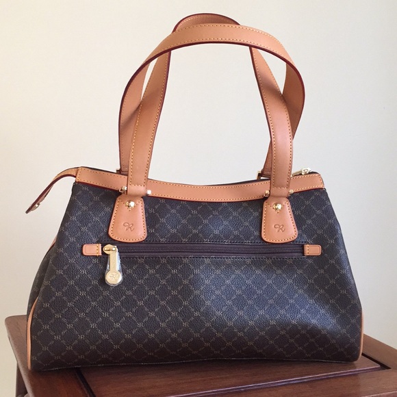 Rioni Bags Rioni Handbag Made In Italyleather And Canvas Poshmark